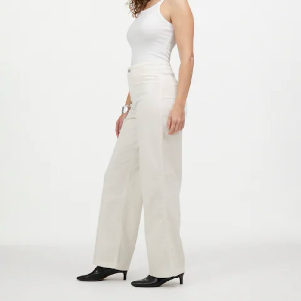 Madewell The Curvy Emmett Wide-Leg Pant in Corduroy: Welt Pocket Edition size 27 - Picture 2 of 15